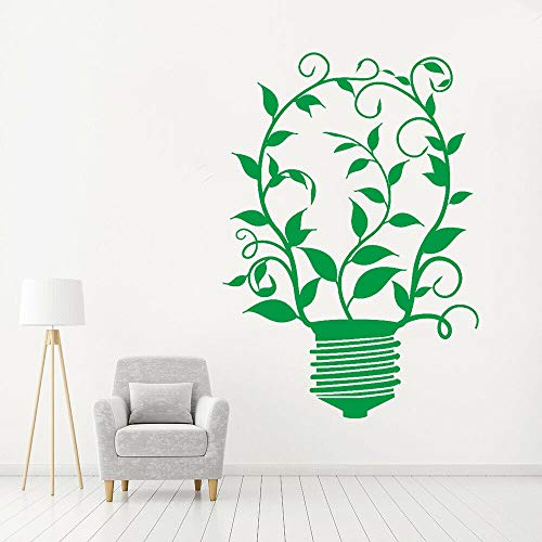 wZUN Calcomanías de Pared Productos ecológicos Vinilo Verde Natural ecológico Pegatinas de Pared Autoadhesivas decoración del hogar Sala de Estar 42X29 cm