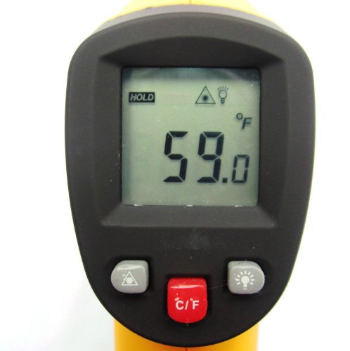 Xcellent Global Termómetro Medidor Infrarrojo Láser IR Digital Temperatura LCD S-HG021