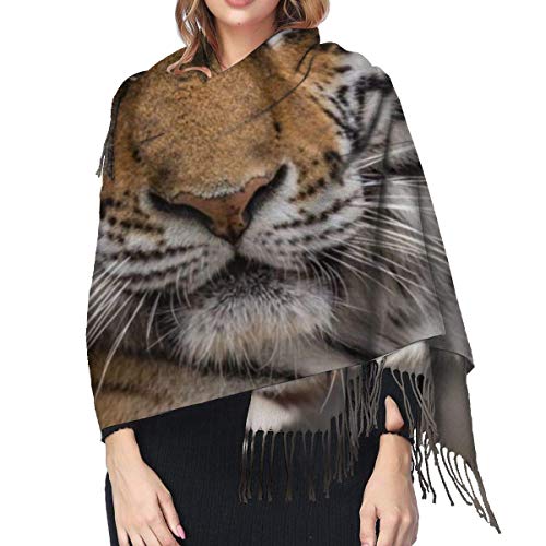 XCNGG Bufanda con flecos de cachemira de imitación chal bufanda larga de moda Women Scarves Winter Soft Warm Close Cashmere-like Tassel Shawl Stole Scarf