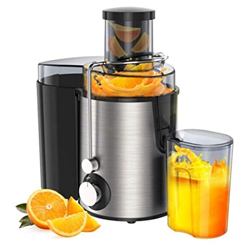 XCXC Hogar Exprimidor Masticación Lenta, Multifunción Exprimidor, Exprimidor De Frutas Y Verduras Máquinas, 280W Centrífuga Exprimidores De Jugo Eléctrico Anti-goteo Sin BPA, Adecuado For Frutas Y Ver