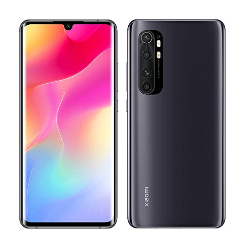 Xiaomi Mi Note 10 Lite (Pantalla FHD+ 6.47", 6GB + 64GB; Cámara 64MP, Snapdragon 730G, Dual 4G, 5260mAh con Carga rápida 30W, Android 10) Negro [versión española]