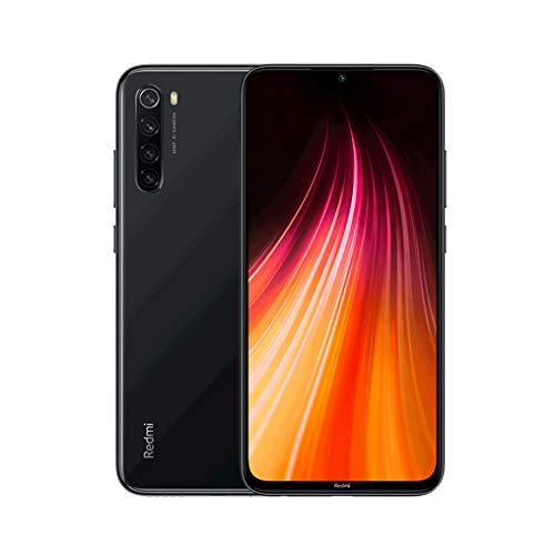 Xiaomi Redmi Note 8 Smartphone,4GB 128GB Mobilephone,Pantalla Completa de 6.3 ”,Procesador Snapdragon 665 Octa Core,4000 mAh,Quad Cámara(48MP + 8MP + 2MP + 2MP) Versión Global(Negro)