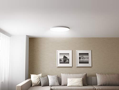 Xiaomi Smart Ceiling Light Blanco LÁMPARA DE Techo LED 28W 2700K-6500K 320MM WiFi Bluetooth con App Control Remoto