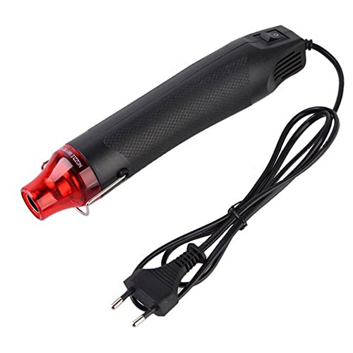 Xrten Pistola de Aire Caliente Profesional 300W Calor Herramientas para DIY, Retráctil PVC, Arcilla, Sello de Goma ect