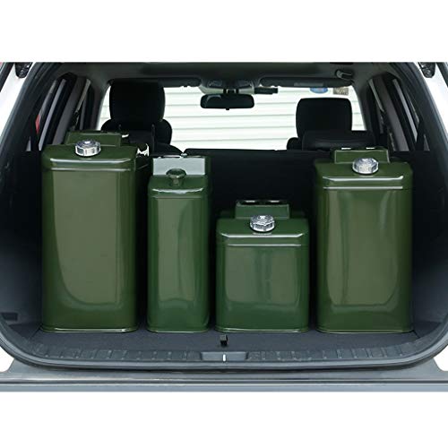 Xu Yuan Jia-Shop 20L / 30L Jerrycan Plaza Gruesa de Metal de Combustible Puede for Mantenerse en el Garaje o en Coche (Verde) (tamaño : 20L)