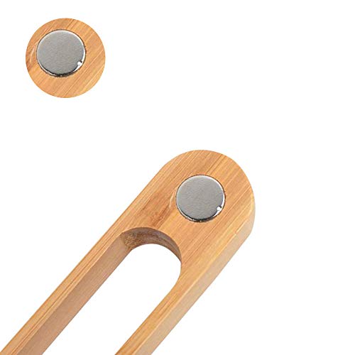 XWSZSZ1 Bambú Antideslizantes Pinza Pinza De Bambú Cocina Pinzas Pinza De Tostadas Pinzas De Pan De Bambú Pinzas De Cocina De Bambú para Tostadas Tostadas Barbacoa Utensilios De Cocina 2 Piezas