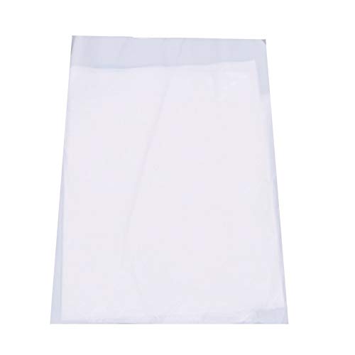 YangYe Delantal desechable, nuevo blanco de limpieza desechable delantal calientes de la venta 100pcs / set transparente Fácil uso del tiempo Delantales for las mujeres de los hombres de cocina Delant