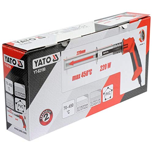 YATO YT-82190 - cuchilla de corte caliente para 220w espuma de poliestireno