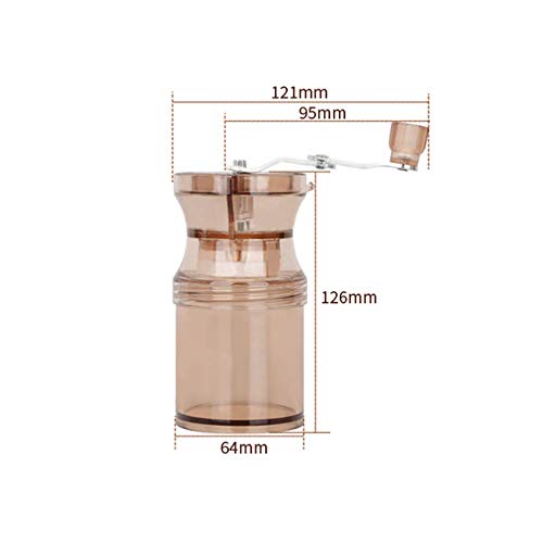 YDALJ Molinillo de café Manual portátil Mini máquina de café portátil Molinillo Molino