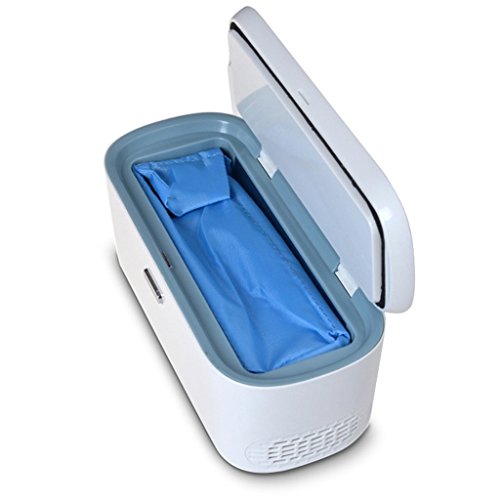 YLLXX Refrigerador De Insulina Refrigerador Portátil De 2-25 ° Termostato De Fármaco para Automóvil Mini Refrigerador (210 * 85 * 80 Mm)