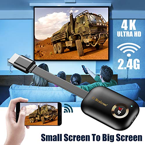 YONGCHY TV Receptor Mirascreen G9 Plus 5G 4K Inalámbrica para HDMI para El Fuego para Android Radiofónica para Netflix para El Espejo Miracast WiFi Dongle