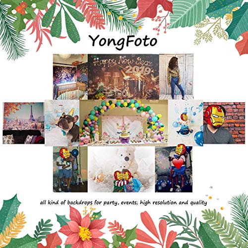 YongFoto 1,5x1m Navidad Fondo Feliz Navidad Sombrero de Navidad En la Playa Palmera Isla Fondo Feliz Navidad Víspera Retrato Producto Bandera Póster Fotografía Foto