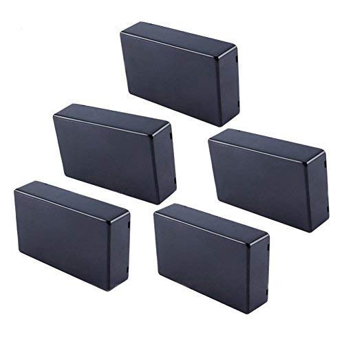 Yosoo 5 Pcs 100 x 60 x 25 mm impermeable cubierta de plástico Proyecto Electrónico Caja Instrumento Case BRICOLAJE Caja De Derivación de alimentación de DIY