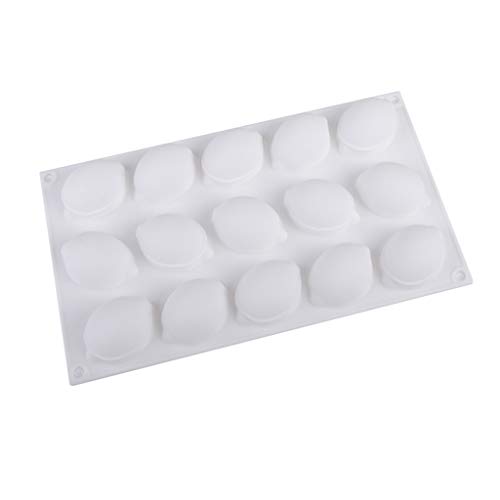 Youliy Moldes de silicona para fondant de tartas de frutas, limones, frutas 3D, molde de silicona para gelatina, azúcar, chocolate, fondant, decoración de tartas