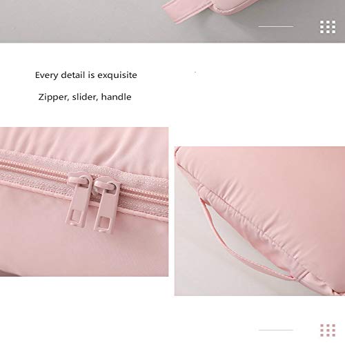 YOUYUANF Almacenamiento Net Red Cosmetic Bag Female Creative Portable Travel 2028 New Ins Wind Super Fire Toiletries Bolsa de Almacenamiento de Gran Capacidad