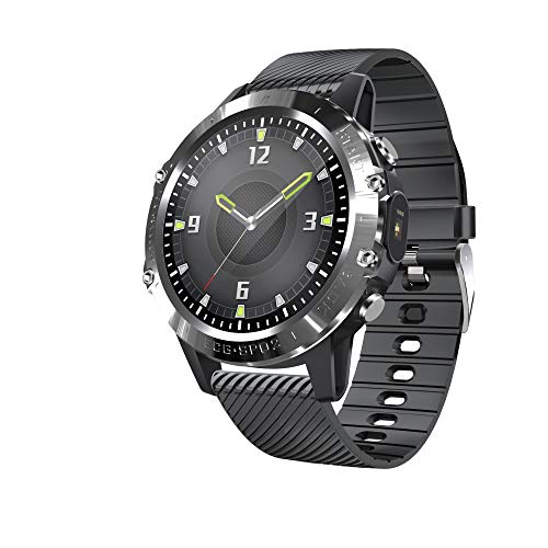 YPSMCYL Reloj De Pulsera Inteligente P8 ECG + PPG ECG Presión Arterial Chip Importado Pantalla Completa Táctil P8 Reloj Independiente De Oxígeno En Sangre,Blacksilicone