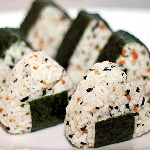 ysister 8 Piezas Sushi Onigiri, Fabricante de Molde de Sushi Triángulo Herramienta de Bricolaje Molde de Arroz Triangular, Accesorios de Cocina