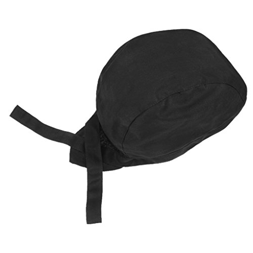 ysxy Hombres Mujeres Gorro de cocinero Bandana Pañuelo Koch sombrero de ropa Bistro Gorro Hombre tocado pirata Pañuelo de ropa, b