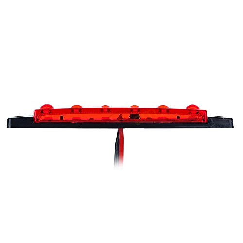 YUK 30 piezas 12/24 V 6 LED rojo + blanco + amarillo marcadores para remolque de camión laterales luces de señalización de camión