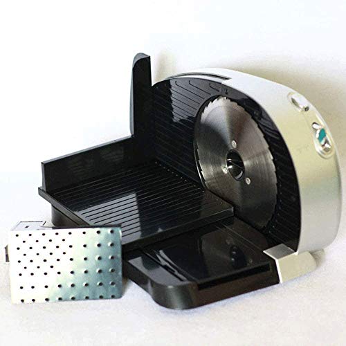 Z-Color Carnes frías Queso Food Slicer Profesional de Acero Inoxidable eléctrica de la Cuchilla de Servicio Pesado Engranaje impulsado 220 100 vatios