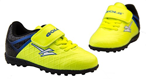 Zapatillas de fútbol infantiles, color Amarillo, talla 26 EU Niño