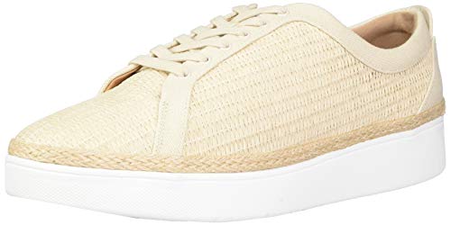 Zapatillas Deportivas de Mujer FitFlop de Rafia Color Blanco