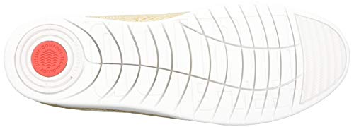 Zapatillas Deportivas de Mujer FitFlop de Rafia Color Blanco