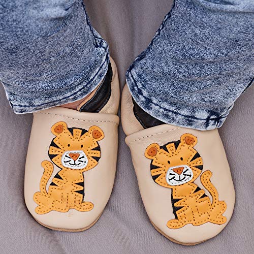 Zapatillas Niño - Zapato Niño - Zapatos Bebes - Calzados Bebe Niño - Tigre Sentado - 2-3 Años