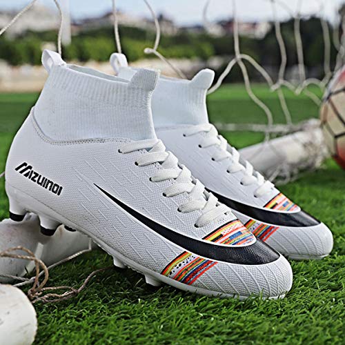 Zapatos de Fútbol Hombre Spike Aire Libre Profesionales Atletismo Training Botas de Fútbol Ligero Tacos Futbol Zapatos de Deporte