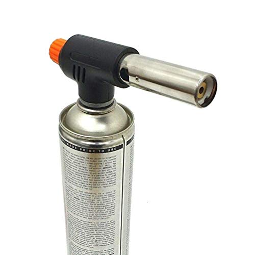 Zapp EN417 - Antorcha compacta con rosca ajustable para soldar, bricolaje, cocina, crème, brulee, pasteles, postres, hornear, cocina, soldadura, camping barbacoa, quemador de malas hierbas