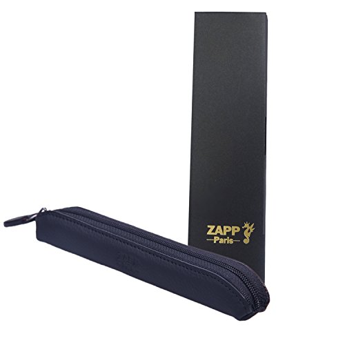 ZAPP- Estuche 100% piel de vaca para Cigarrillos Electrónicos (tamaño M, negro), adecuado para el tipo de batería 1500 mah, 2100 mah…