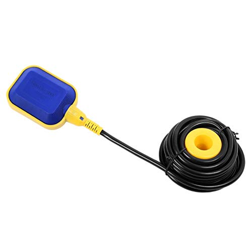 Zerone - Interruptor flotador para bomba, 250 V, de polipropileno, con cable de 10 metros, regulable automáticamente, para piscinas, bares, bebederos