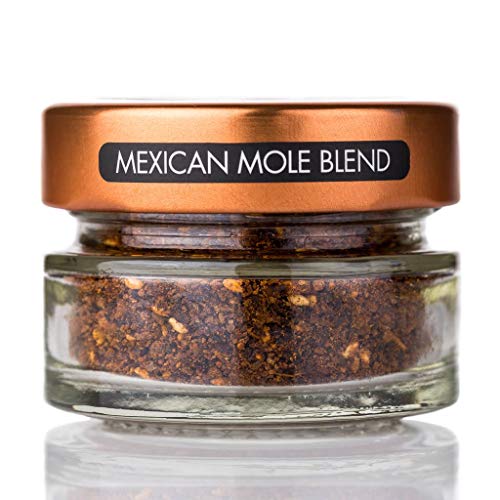 Zest & Zing Mezcla De Mole Mexicano (Gruesa), Tarro De Especias De 30 G: Mezclas Premium De Zest & Zing. Tarros De Especias Más Frescos, Convenientes Y Apilables. 126 g