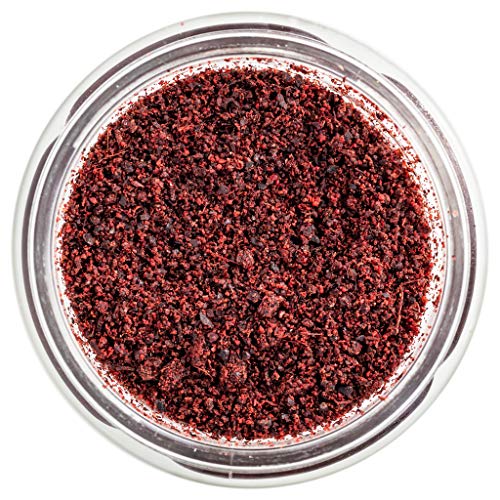 Zest & Zing Sumac (Suelo), Tarro De Especias De 25 G - Especias Premium De Zest & Zing. Tarros De Especias Más Frescos, Convenientes Y Apilables. 129 g