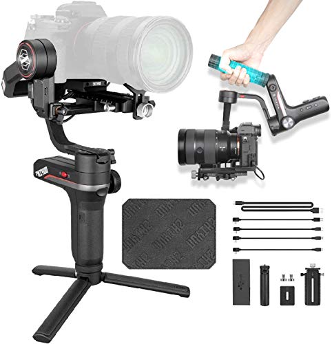 Zhiyun Weebill S Gimbal Reflex Estabilizador Gimbal 3 Ejes Compatible con cámaras Canon, Sony, Nikon y Panasonic