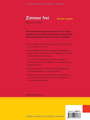 Zimmer Frei. Lehr Und Arbeitsbuch