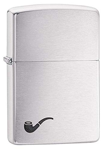 Zippo Pipe Lighter Brushed Chrome - Mechero, Color Cromo Cepillado