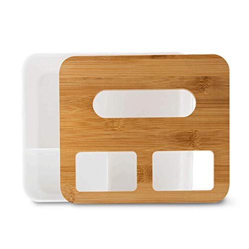 ZJHDX Caja de pañuelos - Caja de pañuelos Tapa Rectangular con la servilleta del sostenedor for Comedor, Cocina, Dormitorio Tocador y la decoración casera