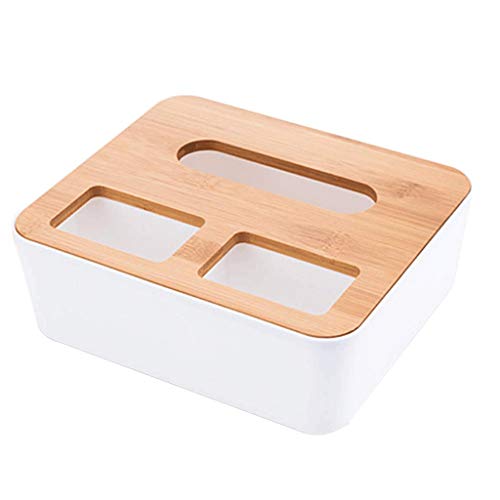 ZJHDX Caja de pañuelos - Caja de pañuelos Tapa Rectangular con la servilleta del sostenedor for Comedor, Cocina, Dormitorio Tocador y la decoración casera