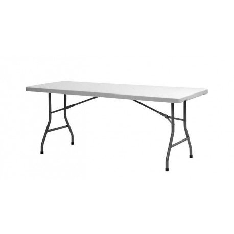 ZOWN Mesa 183cm con Patas Plegables Eventos mpl1061018-DESKandSIT-180x75cm