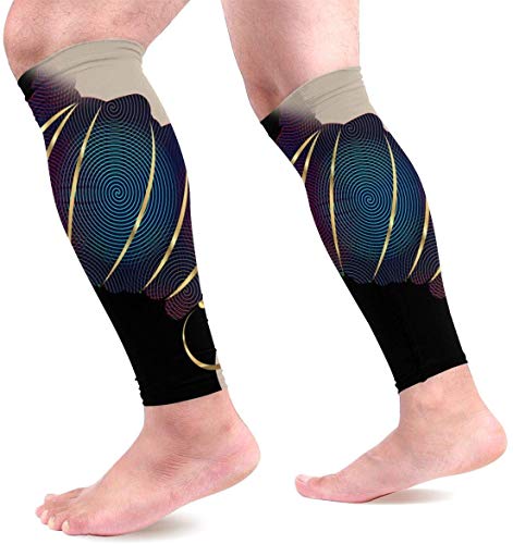 zsxaaasdf Beautiful African Woman Unisex Calf Compression Sleeve - Leg Compression Socks for Running, Shin Splint, Calf Pain Relief, Leg Support Sleeve