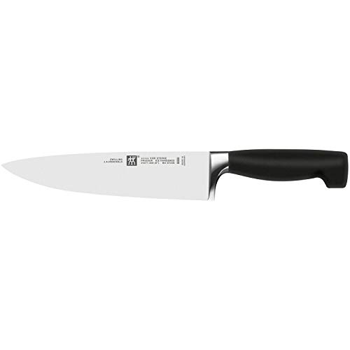 Zwilling Four Star - Cuchillo cebollero con Hoja forjada de una única Pieza Sigmaforge, Hoja endurecida al frío Friodur, 200 milímetros, Acero Inoxidable