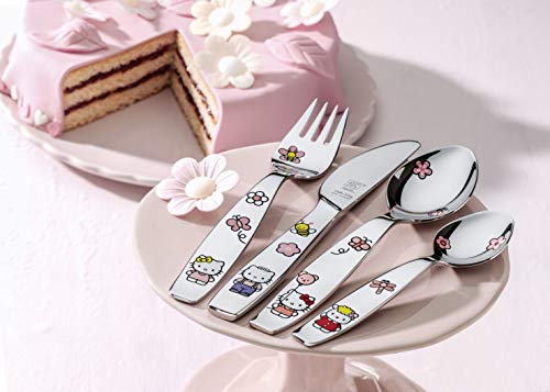 Zwilling Hello Kitty - Cuchillo cocina, acero inoxidable, 15 x 10 x 2 cm