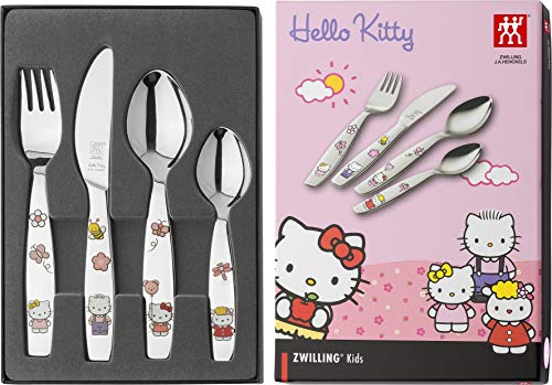 Zwilling Hello Kitty - Cuchillo cocina, acero inoxidable, 15 x 10 x 2 cm