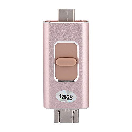 Zwindy Lavadora, arandela de Metal Tipo C, Oro Rosa para computadoras de telefonía móvil(256g)