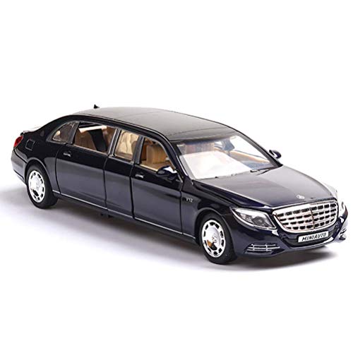 ZY Diecast Model Cars Coches de Juguete 1:24 2012 Mercedes-Benz Clase G G Carro SUV Nueva DIECAST Modelo de Coche Negro, MercedesS650Blue LOLDF1 (Color : Mercedess650blue)