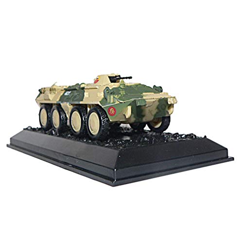 1/72 Escala De La Segunda Guerra Mundial BTR-80 Blindado De Transporte De Personal Modelo Rusia Plástico Regalo para Adultos, 4.1Inch X 1.5Inch