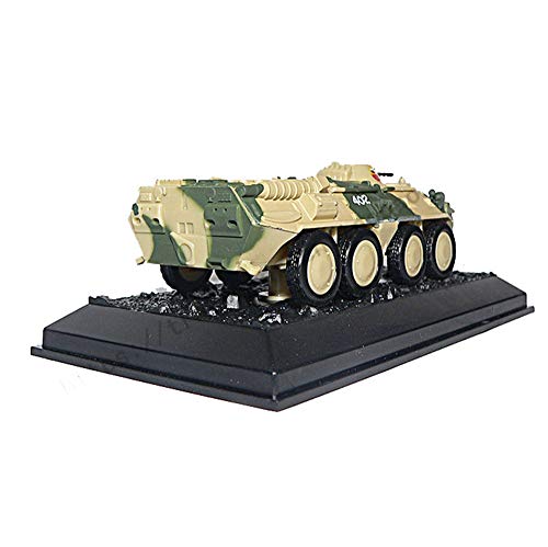 1/72 Escala De La Segunda Guerra Mundial BTR-80 Blindado De Transporte De Personal Modelo Rusia Plástico Regalo para Adultos, 4.1Inch X 1.5Inch