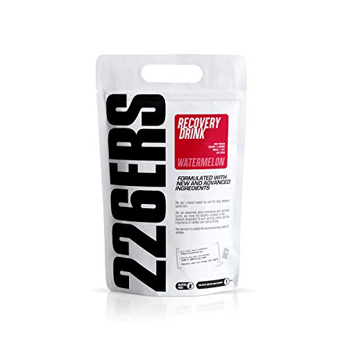 226ERS Recovery Drink, Recuperador Muscular con Proteína, Creatina, Hidratos de Carbono, Triglicéridos y L-Arginina, Sandía - 1000 gr