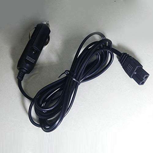 2m 12v Enfriador de Coche Caja fría Mini Cable de Nevera Cable de conexión de 2 Clavijas Cable de Repuesto Enchufe para Caja eléctrica